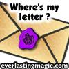 envelope 'wheres my letter'