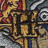 hogwarts logo sewn