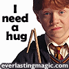 ron broken wand 'I need a hug'