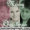 merry christmas trio